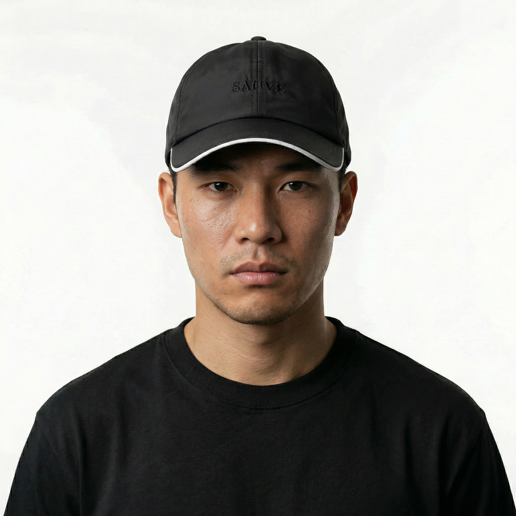 Midnight Black Baseball Cap