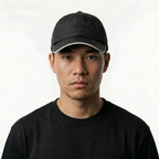 Midnight Black Baseball Cap